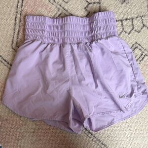 Nike Women's Light Purple Athletic Shorts